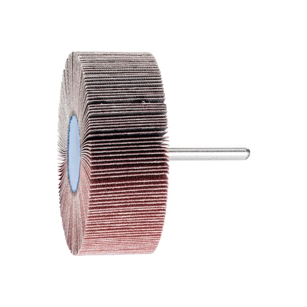 Pferd 3" x 1" Mounted Flap Wheel - 1/4" Shank - Aluminum Oxide - 180 Grit 45211 - main